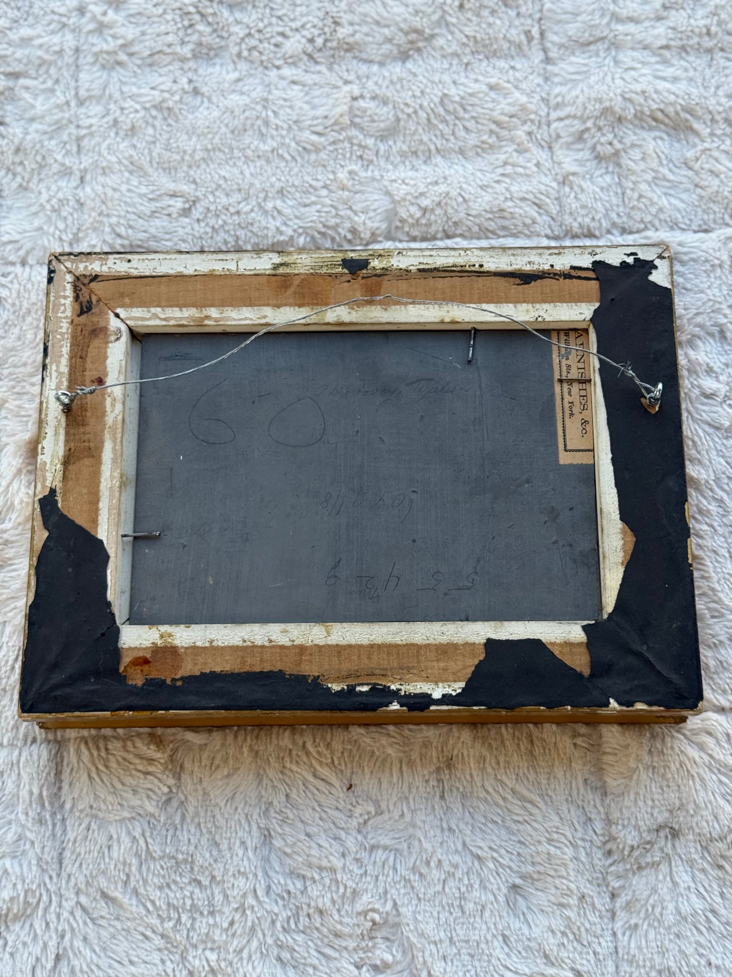 Aberdovey, Wales – Early 20th-Century Coastal Landscape
Oil on Academy Board, c. 1900–1920 | Gilt Frame | 6″ × 9.5″ (Art) | 9.5″ × 13″ (Frame)