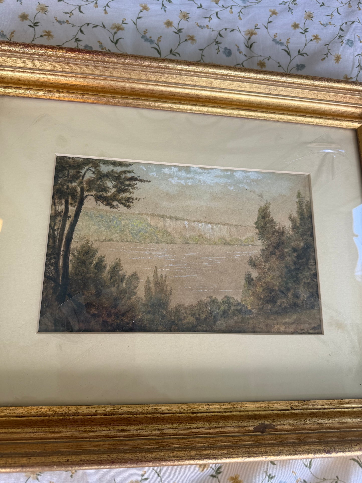 Early 20th Century American School Watercolor – Niagara Falls, Signed and Dated 1904