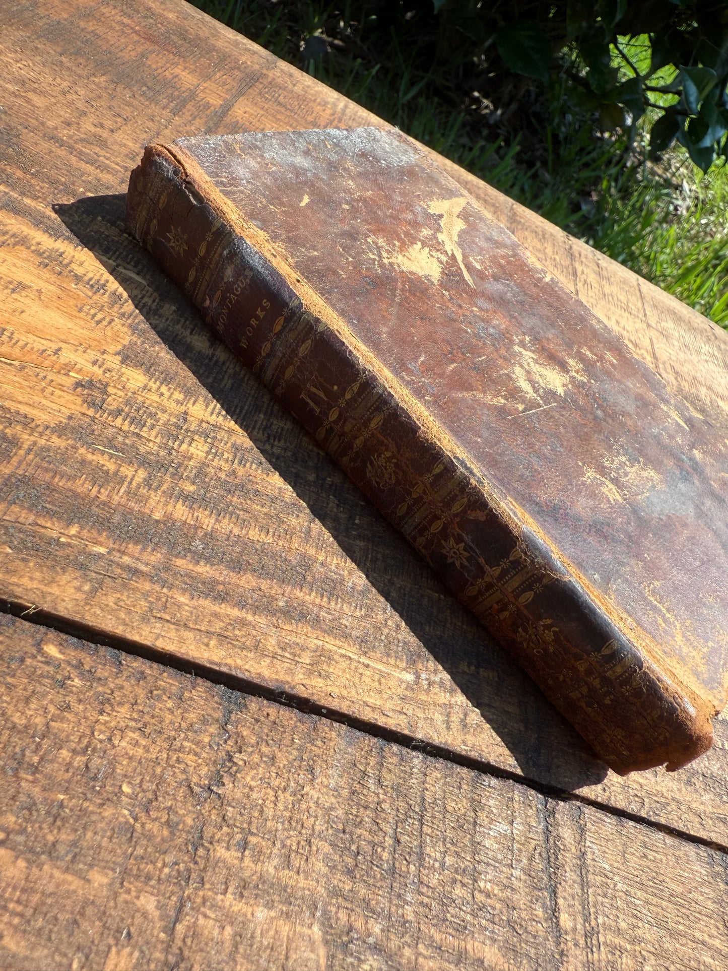 1803 The Works of Lady Mary Wortley Montagu, Volume IV – Leather Bound, Early 19th Century