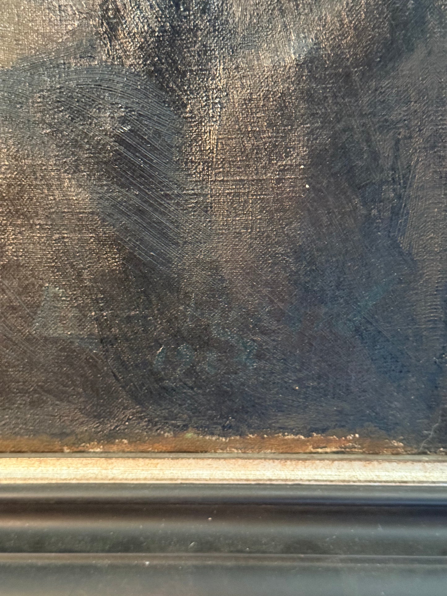 Antique American Portrait of a Gentleman, Signed “Hearn” and Dated 1923