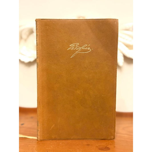 1929 Swedish Leather Bound Book Esaias Tegnér Collected Writings Vol. 6 Church Speeches