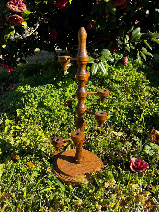 Mid Century Candelabra, Denmark Design, Vintage Candle Holder, Scandinavian Decor, Mid Century Modern, Table Centerpiece, Gift Idea
