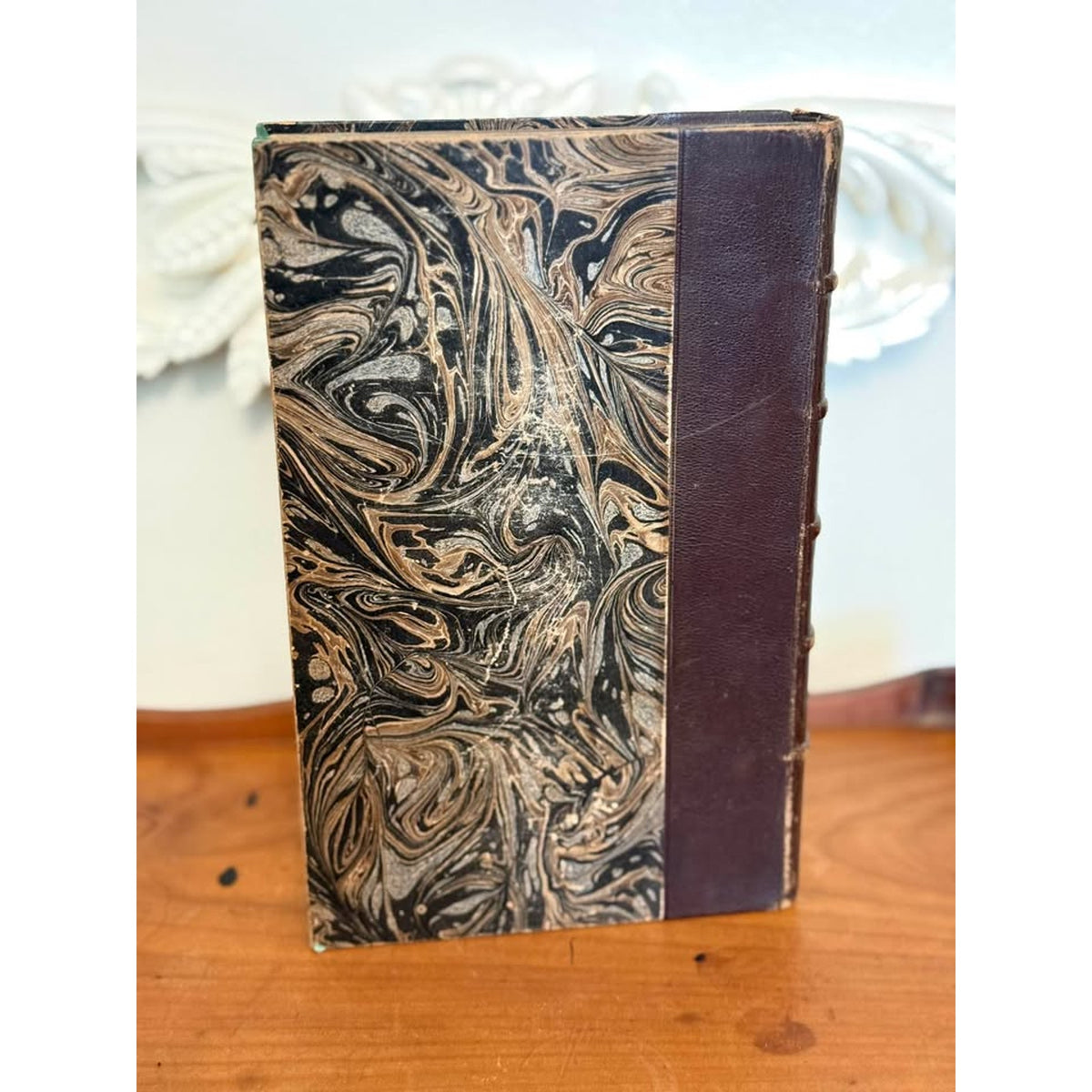 Antique 1898 Comte Mollien Memoirs Napoleon French Leather Bound Book Vol II