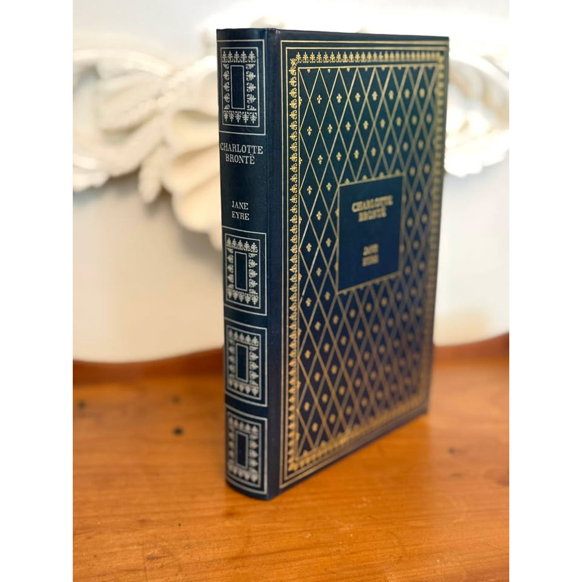 Vintage Jane Eyre Charlotte Brontë French Biblio-Luxe Gilt Hardcover Book